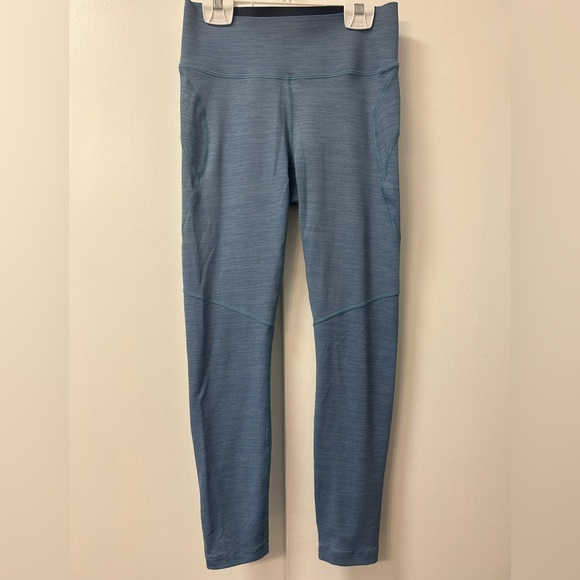 Outdoor Voices TechSweat 3/4 Leggings Slate Blue size Small - Picture 1 of 5